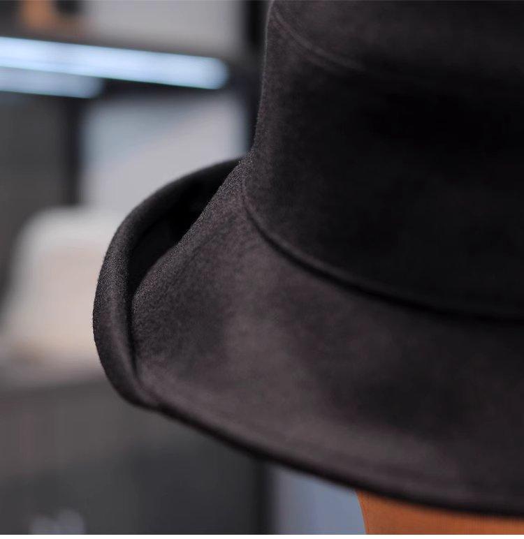 Elegant Felt Cloche Hat