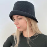 Wool Cloche Hat MsPineappleCrafts