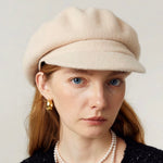 Wool Newsboy Cap Mspineapplecrafts