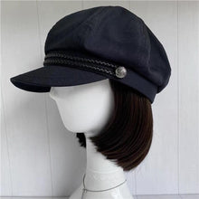 Load image into Gallery viewer, Handmade Slouchy Newsboy Cap