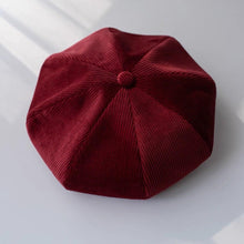 Load image into Gallery viewer, Handmade Unisex Oversized Corduroy Hat