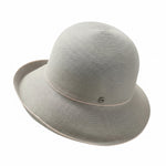 Raffia Straw Sun Hat for Women - Grey