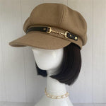 Handmade Newsboy Cap Hat, Vintage Style - Mspineapplecrafts