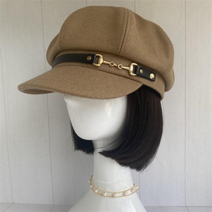 Handmade Newsboy Cap Hat, Vintage Style - Mspineapplecrafts