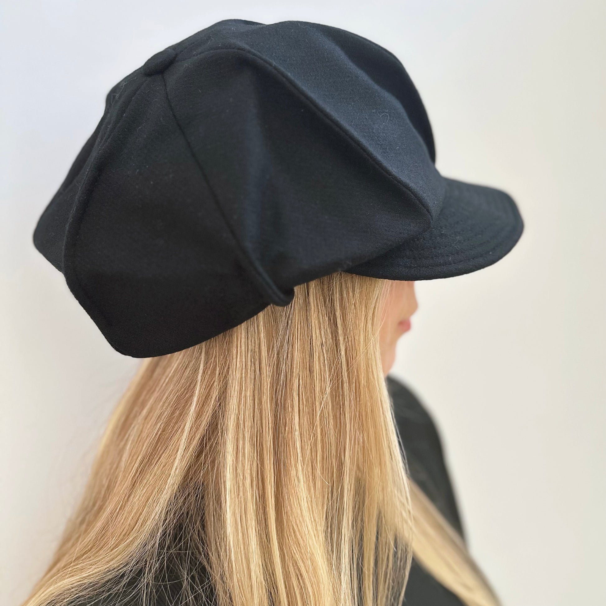 Customized Oversize Wool Applejack Newsboy Cap Mspineapplecrafts