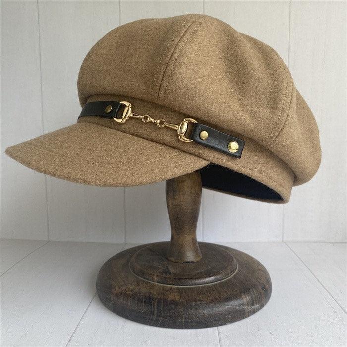 Handmade Newsboy Cap Hat, Vintage Style - Mspineapplecrafts