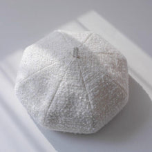 Load image into Gallery viewer, Handmade Tweed Fabric Beret