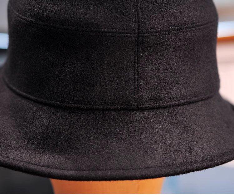 Elegant Felt Cloche Hat