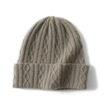 100% Cashmere Unisex Knitted  Beanie Hat Mspineapplecrafts