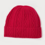 100% Cashmere Unisex Knitted  Beanie Hat Mspineapplecrafts