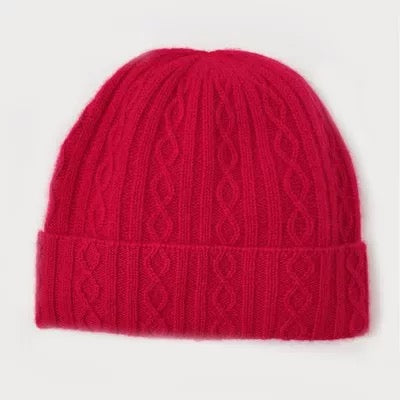 100% Cashmere Unisex Knitted  Beanie Hat Mspineapplecrafts