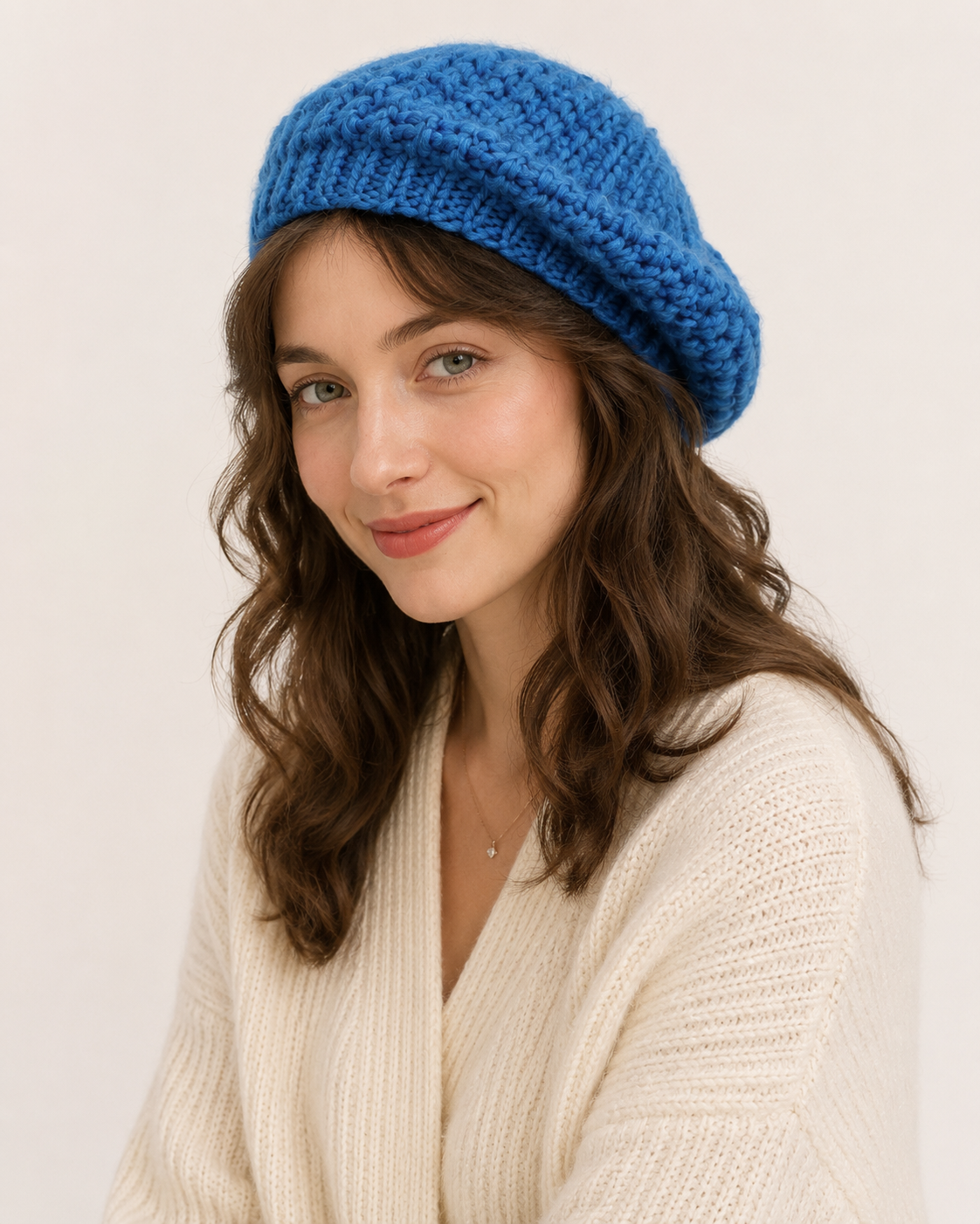 Cotton French Beret - Vintage