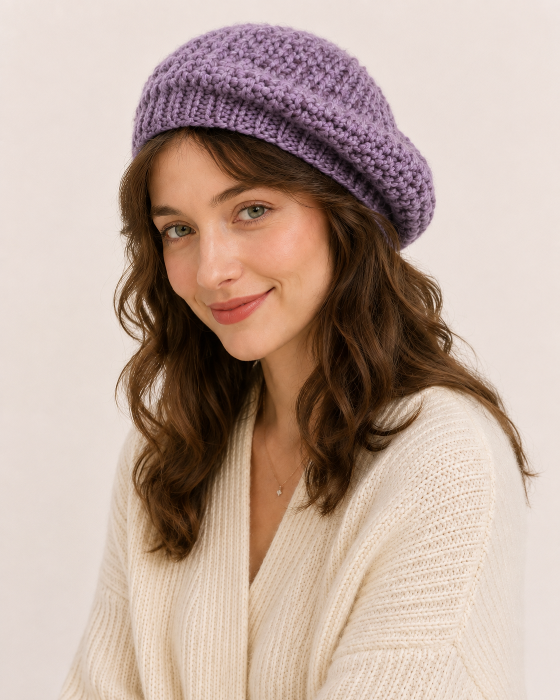Cotton French Beret - Vintage