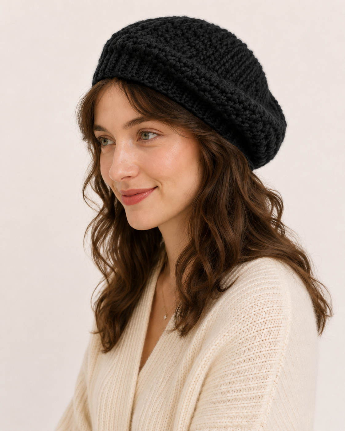 Cotton French Beret - Vintage