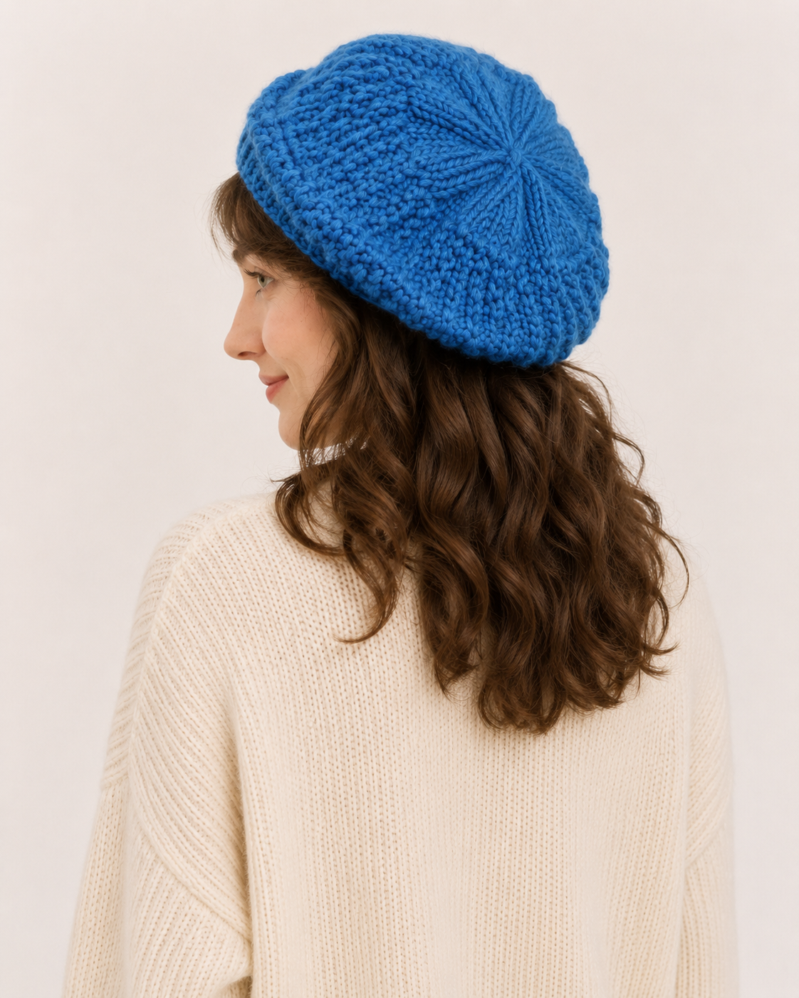 Cotton French Beret - Vintage
