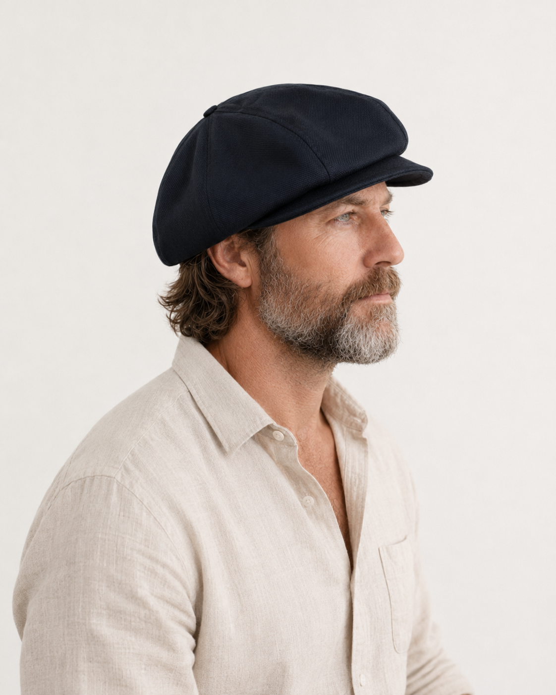 Cotton Newsboy Hat