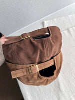 Unisex Suede Newsboy Cap Mspineapplecrafts