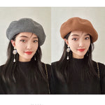 Oversized 100% Wool Beret Mspineapplecrafts