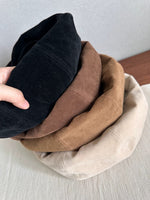 Unisex Suede Beret Mspineapplecrafts