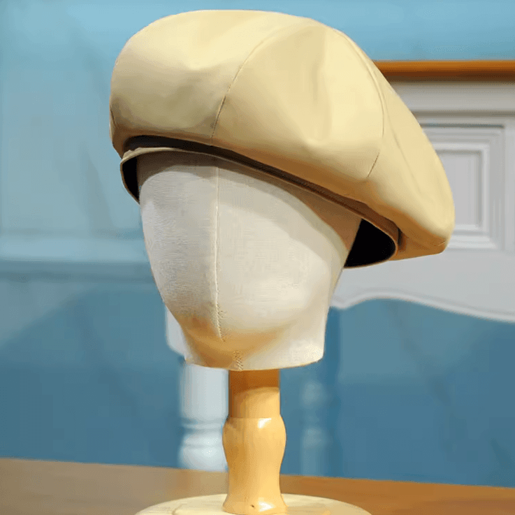 S M Large Customized Classic Beret for Women - Mspineapplecrafts