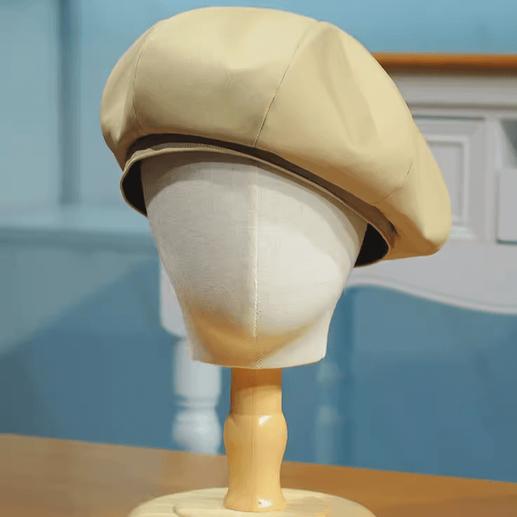 S M Large Customized Classic Beret for Women - Mspineapplecrafts