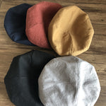 Summer Linen Beret MsPineappleCrafts