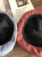 Summer Linen Beret MsPineappleCrafts