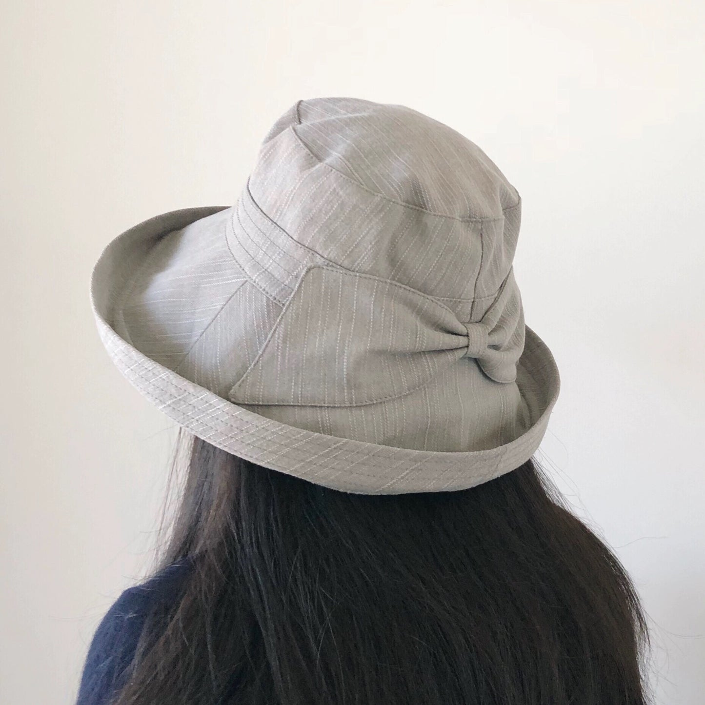 Wide Brim Bucket Hat with Adjustable Fit MsPineappleCrafts