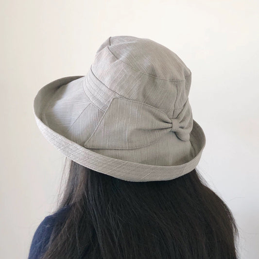 Wide Brim Bucket Hat with Adjustable Fit MsPineappleCrafts