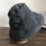 Wide Brim Bucket Hat with Adjustable Fit MsPineappleCrafts