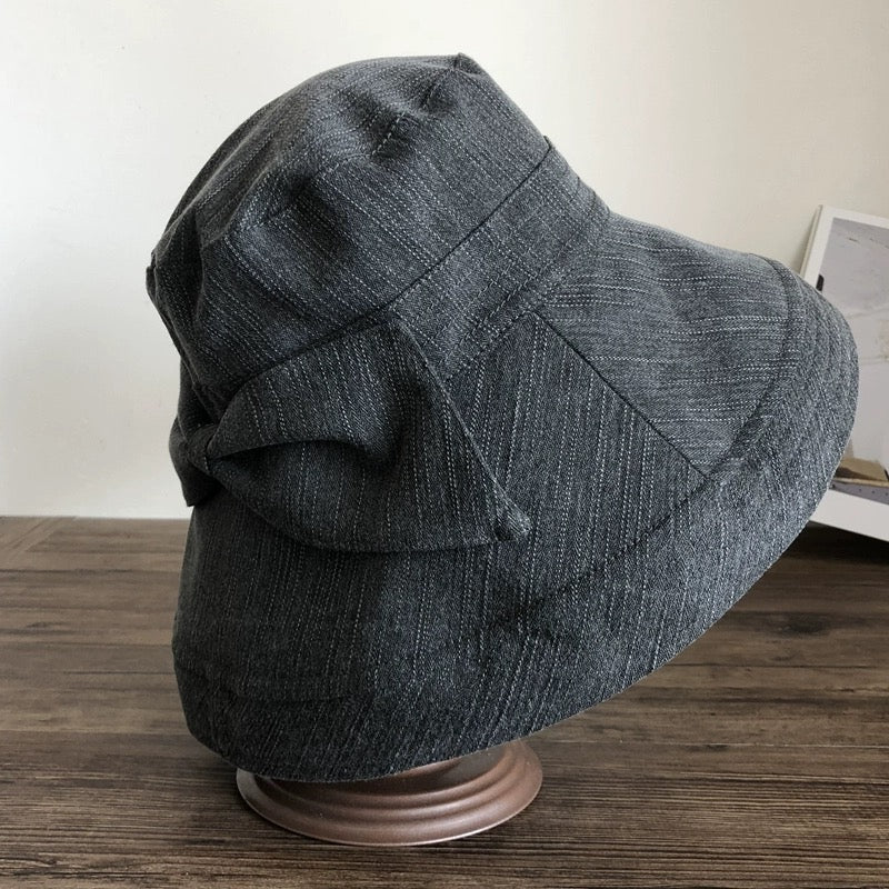 Wide Brim Bucket Hat with Adjustable Fit MsPineappleCrafts
