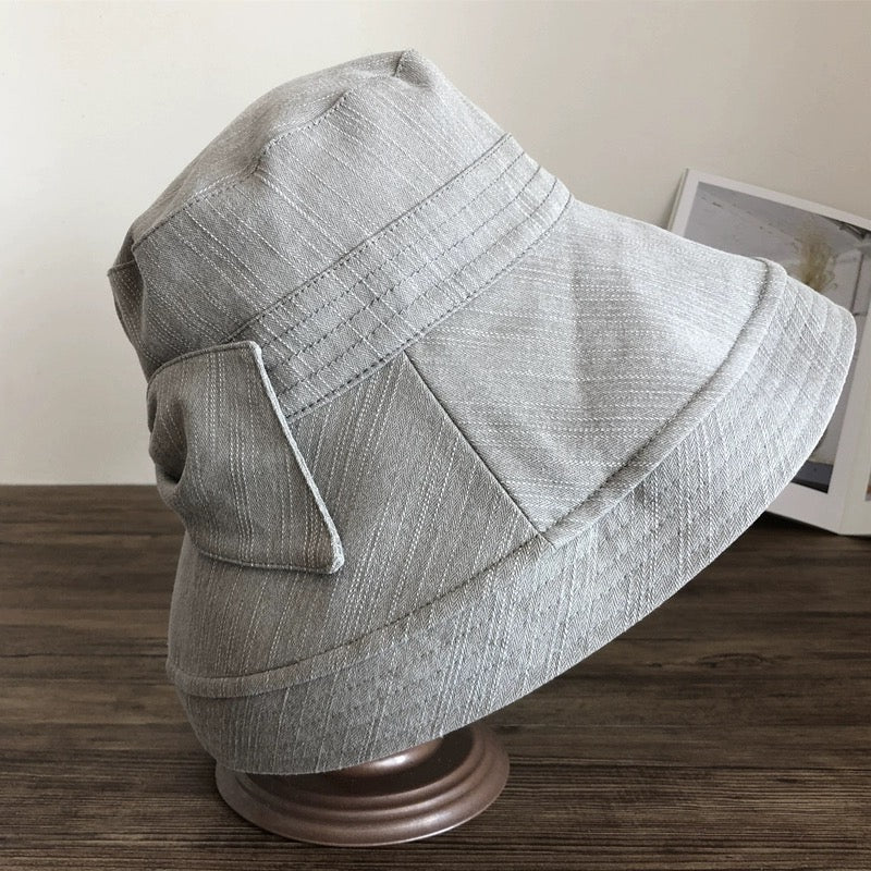 Wide Brim Bucket Hat with Adjustable Fit MsPineappleCrafts