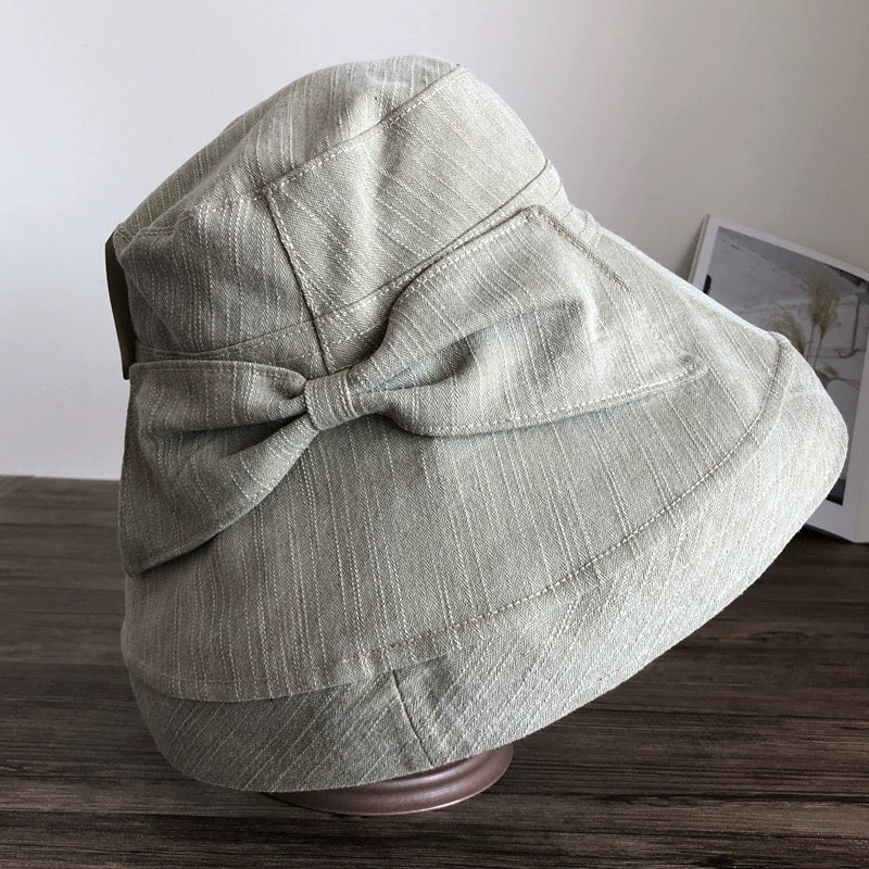 Wide Brim Bucket Hat with Adjustable Fit MsPineappleCrafts