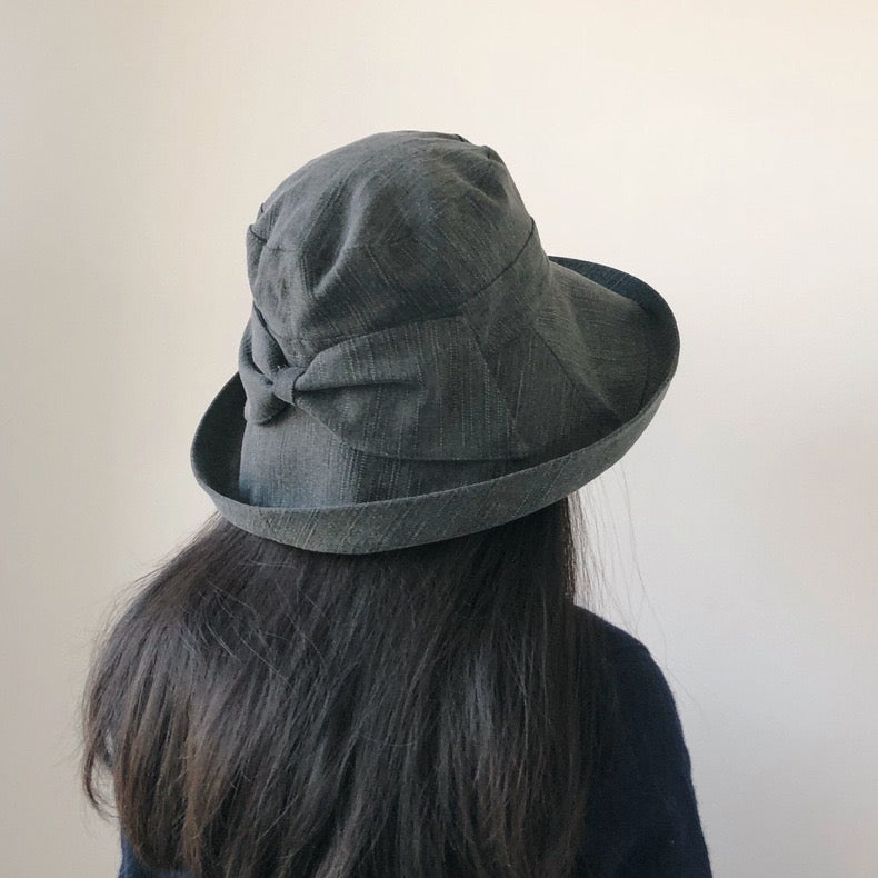 Wide Brim Bucket Hat with Adjustable Fit MsPineappleCrafts