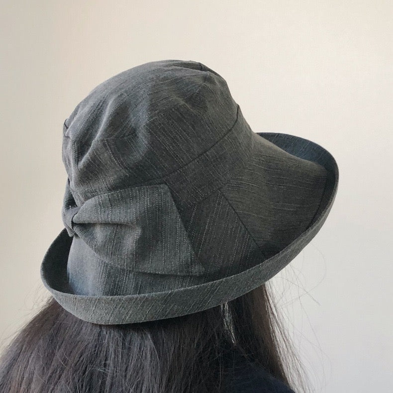 Wide Brim Bucket Hat with Adjustable Fit MsPineappleCrafts
