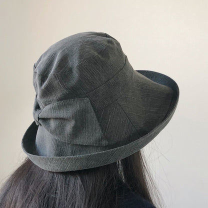 Wide Brim Bucket Hat with Adjustable Fit MsPineappleCrafts