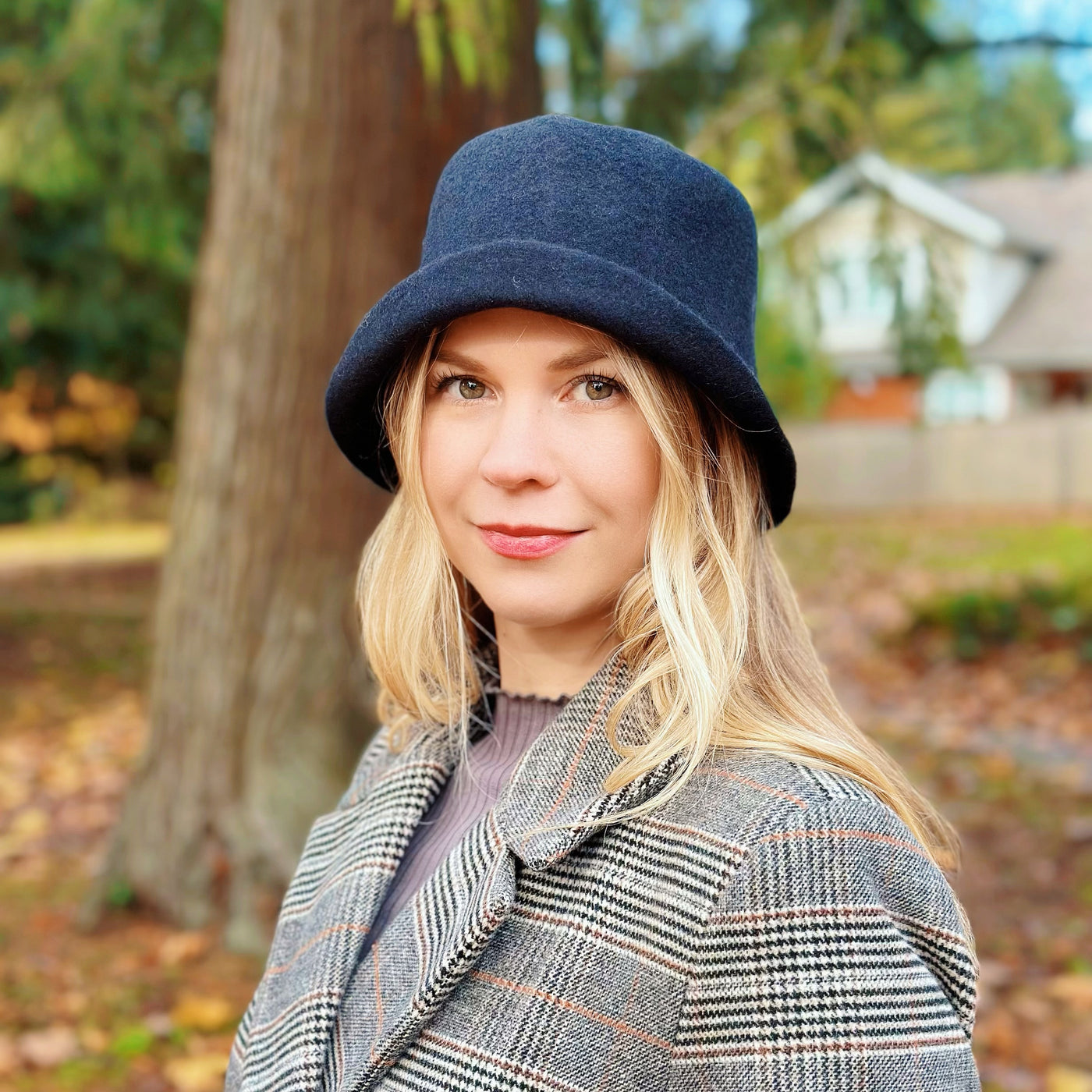 Wool Cloche Hat - Mspineapplecrafts
