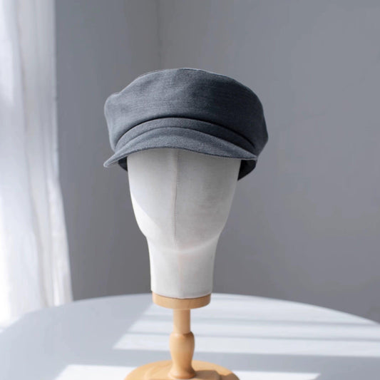 Unisex Cotton Newsboy Cap for Women - Mspineapplecrafts