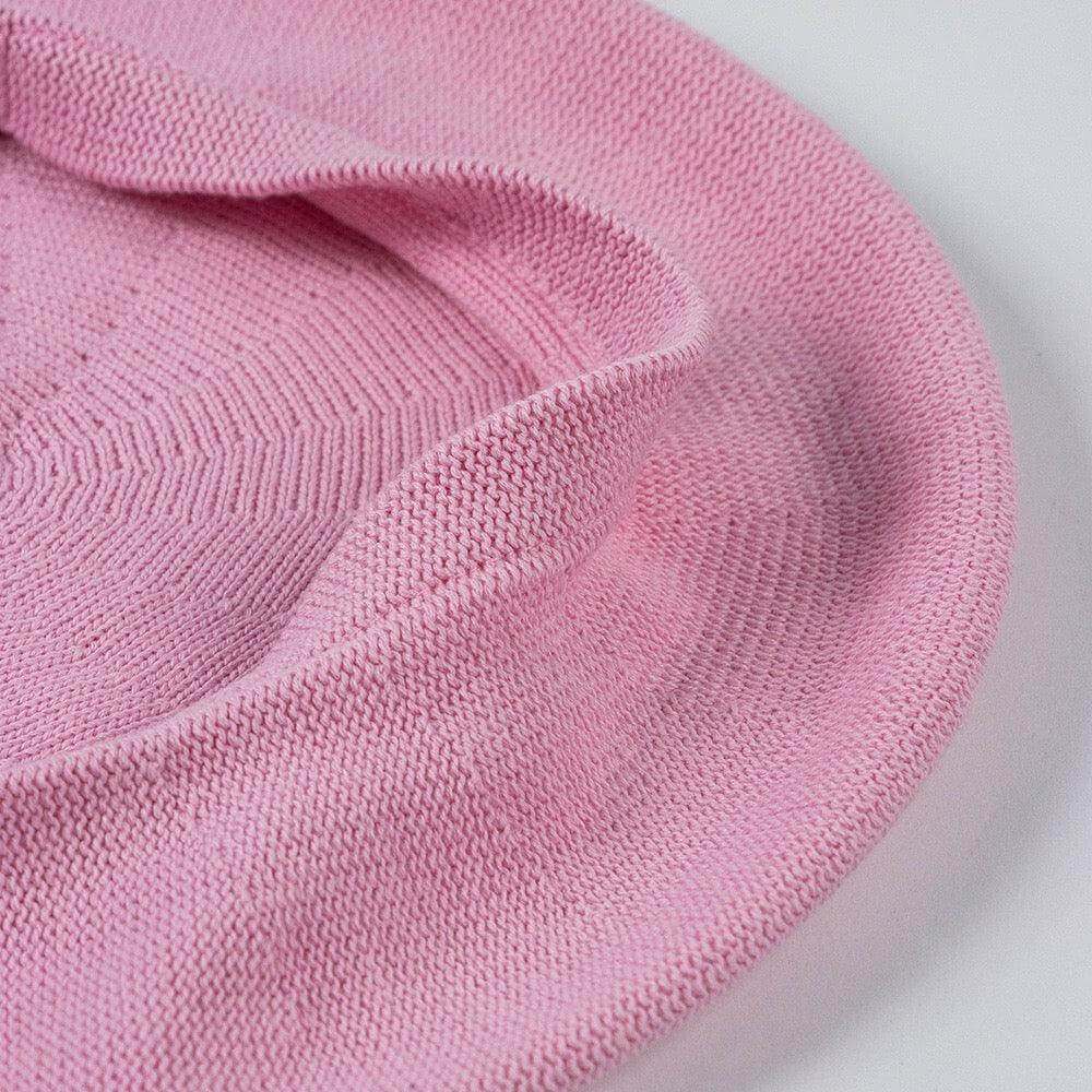 Oversize Knitted Beret for Women(Fits for large head) - Mspineapplecrafts