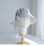 Linen Visor Sun Hat MsPineappleCrafts