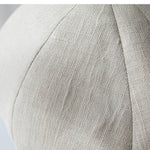 Short Brim Linen Newsboy Cap MsPineappleCrafts