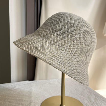 Linen Bucket Hat for Women MsPineappleCrafts
