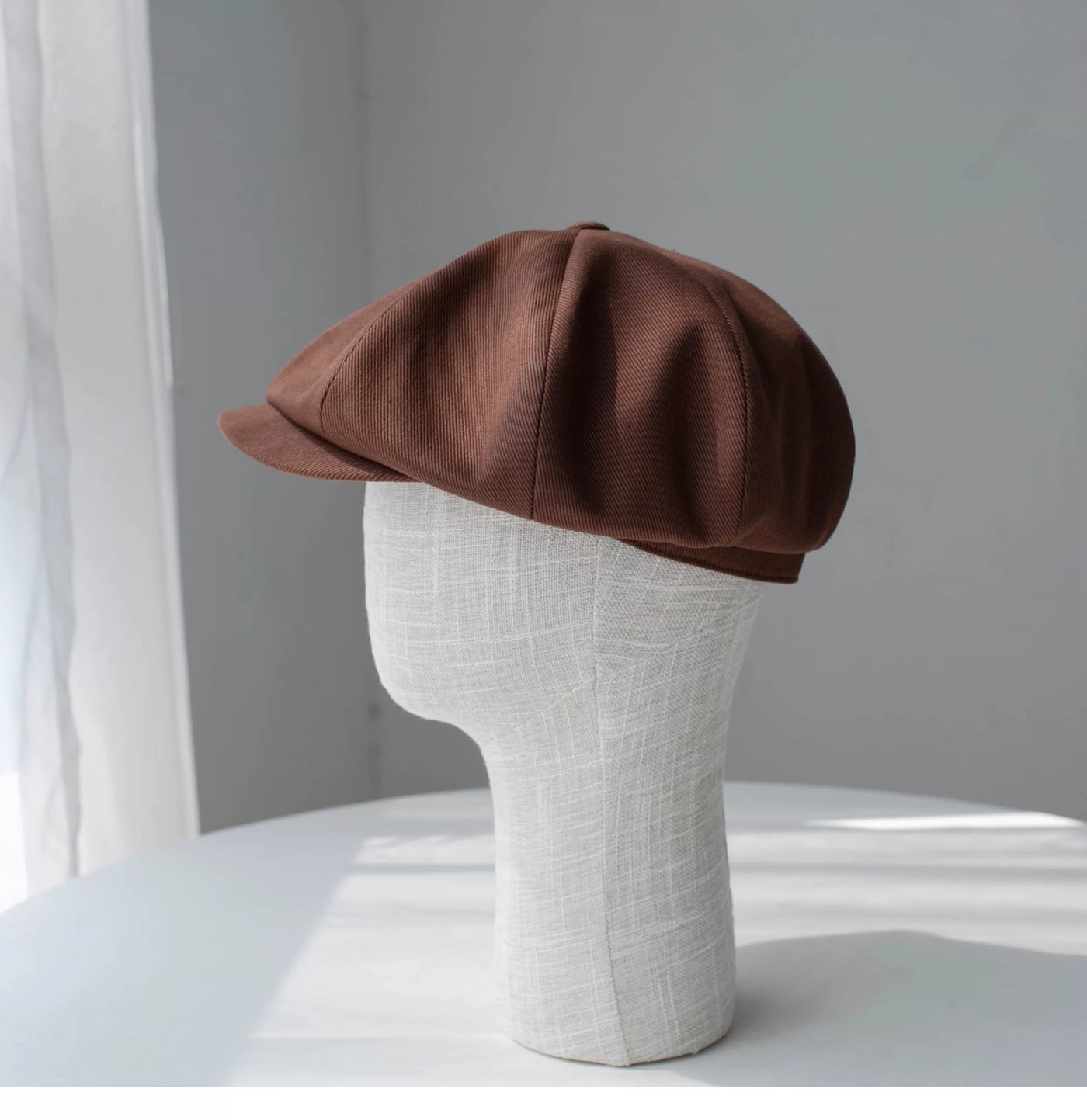 Cotton Newsboy Hat