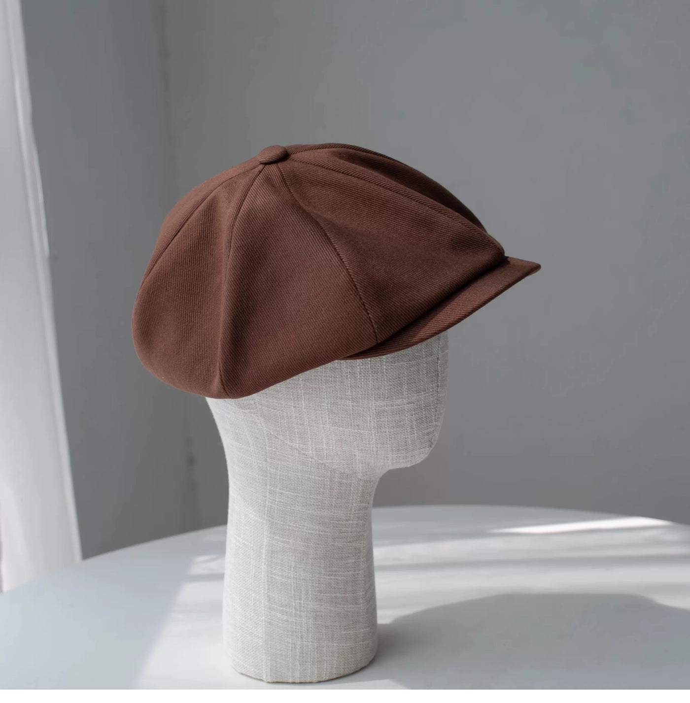 Cotton Newsboy Hat