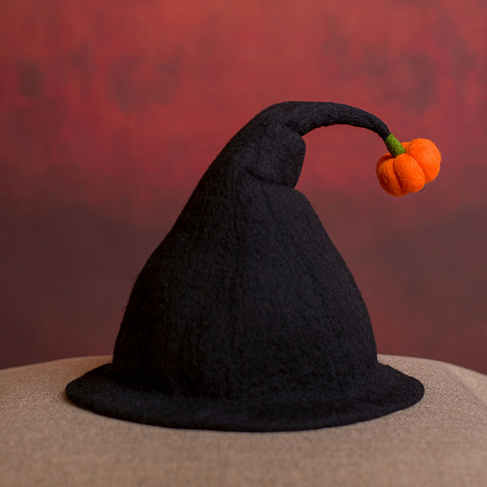 Wool Felt Halloween Witch Hat for Women and Kid MsPineappleCrafts