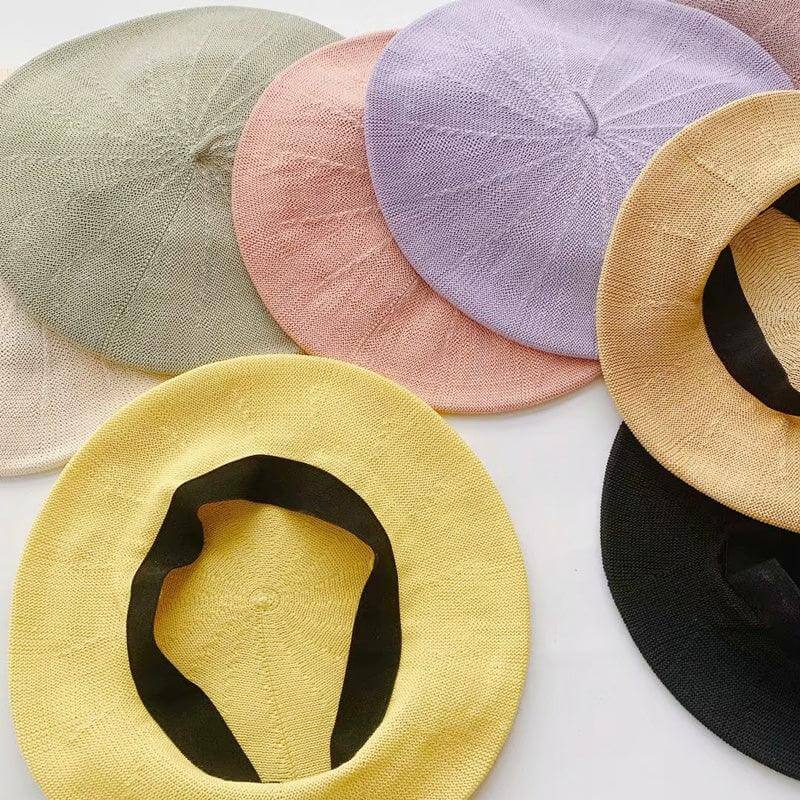 Oversize Breathable Beret for Women(Fits for large head) - Mspineapplecrafts