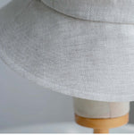 Linen Bucket Hat-Minimalist Design MsPineappleCrafts