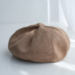 Solid Colour Linen Beret MsPineappleCrafts
