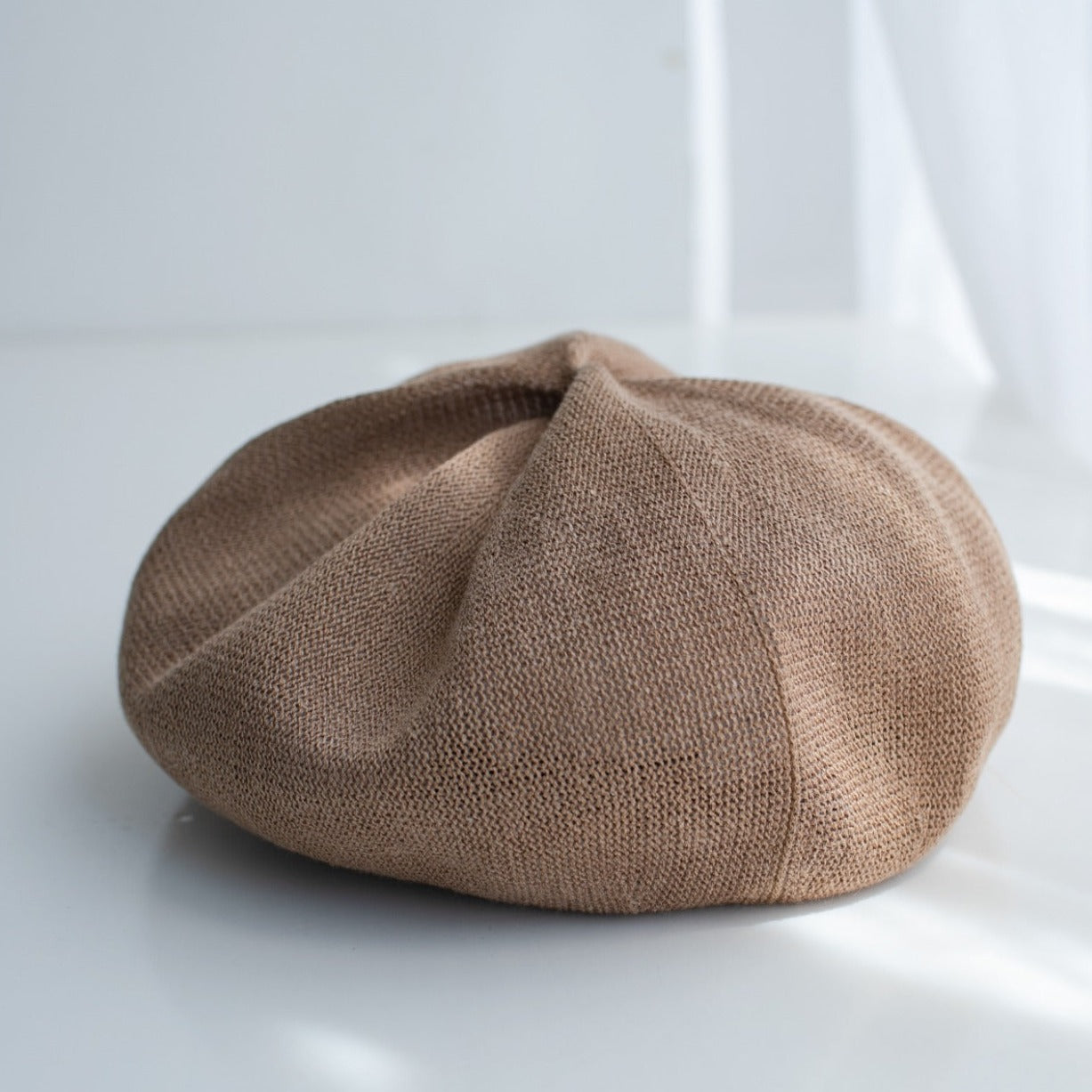 Solid Colour Linen Beret MsPineappleCrafts