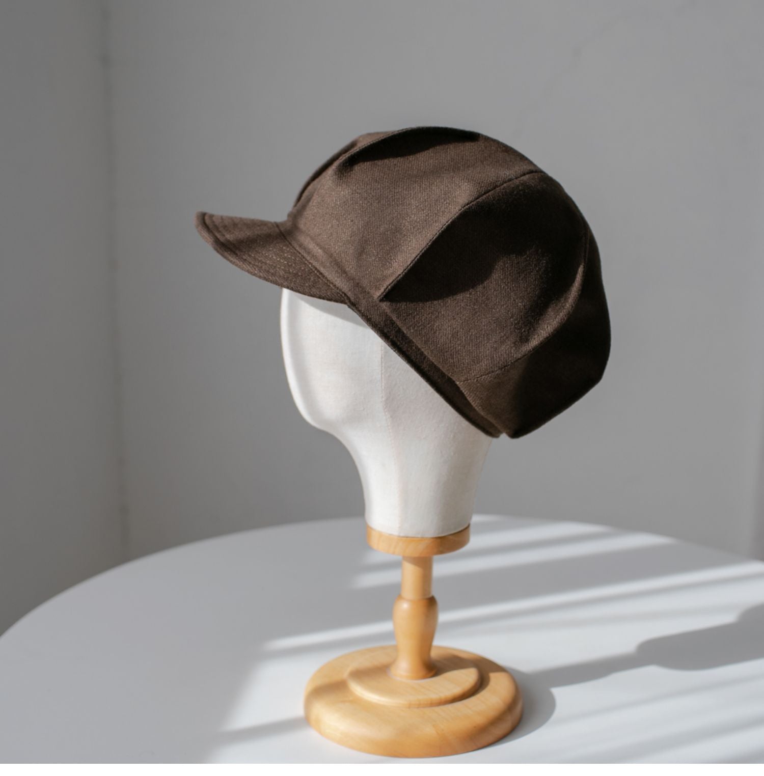 Customized Oversize Wool Applejack Newsboy Cap Mspineapplecrafts